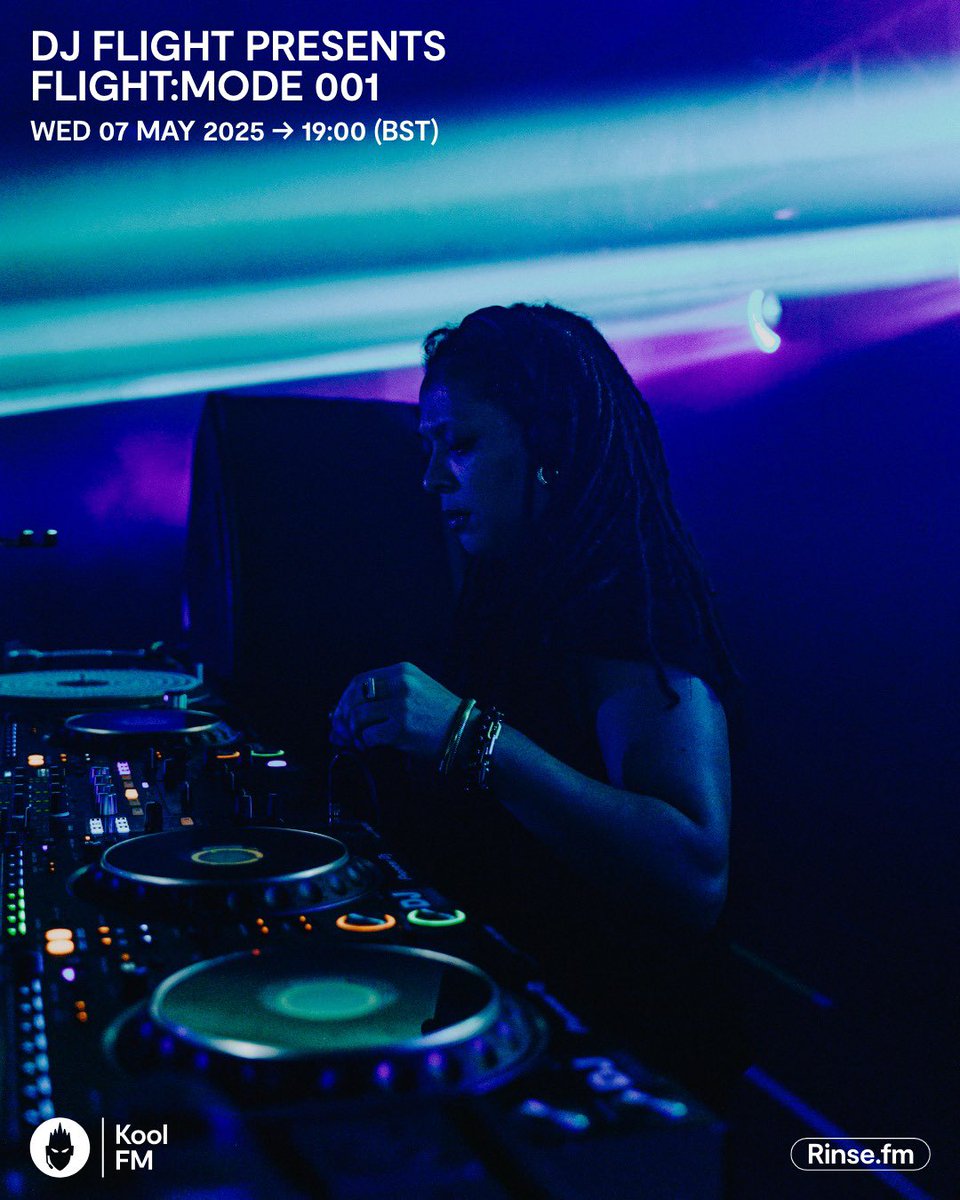 Flight (@djflight) on Twitter photo I am live on <a href="/koolfmofficial/">KOOL FM</a> til 9pm BST - back in business, Flight:Mode 001 >> I am live on <a href="/koolfmofficial/">KOOL FM</a> til 9pm BST - back in business, Flight:Mode 001 >>