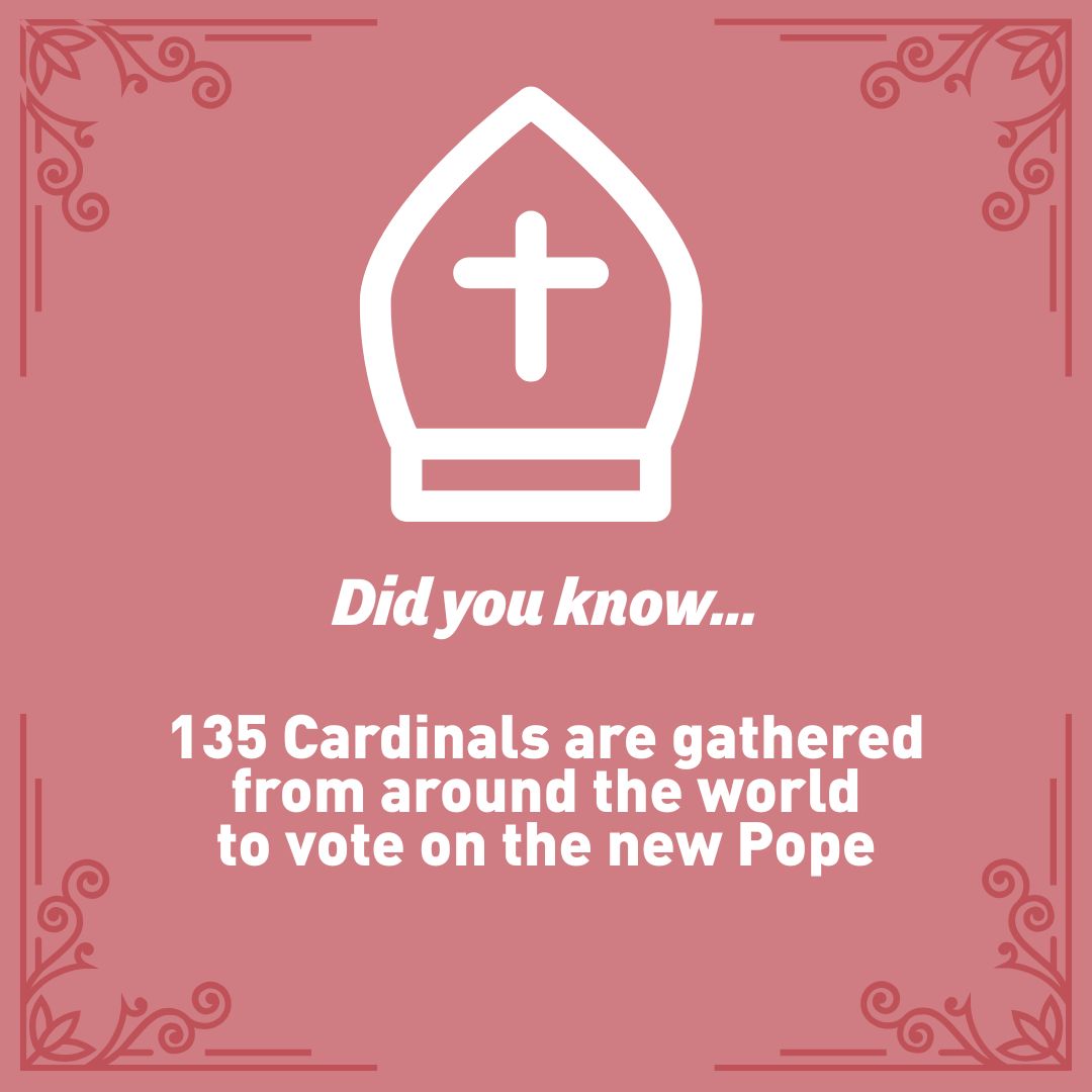depaulccm's tweet photo. Happy start of the Papal Conclave! Check out these fun facts you might not have known about the Papal Conclave and electing a new pope! https://t.co/H4slkswxK2