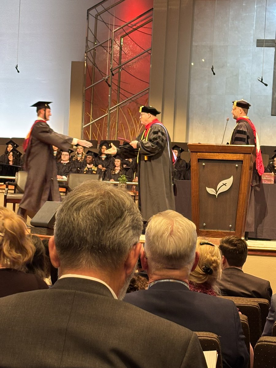 Braxton graduated from West Coast Baptist College Monday night! So proud of him!