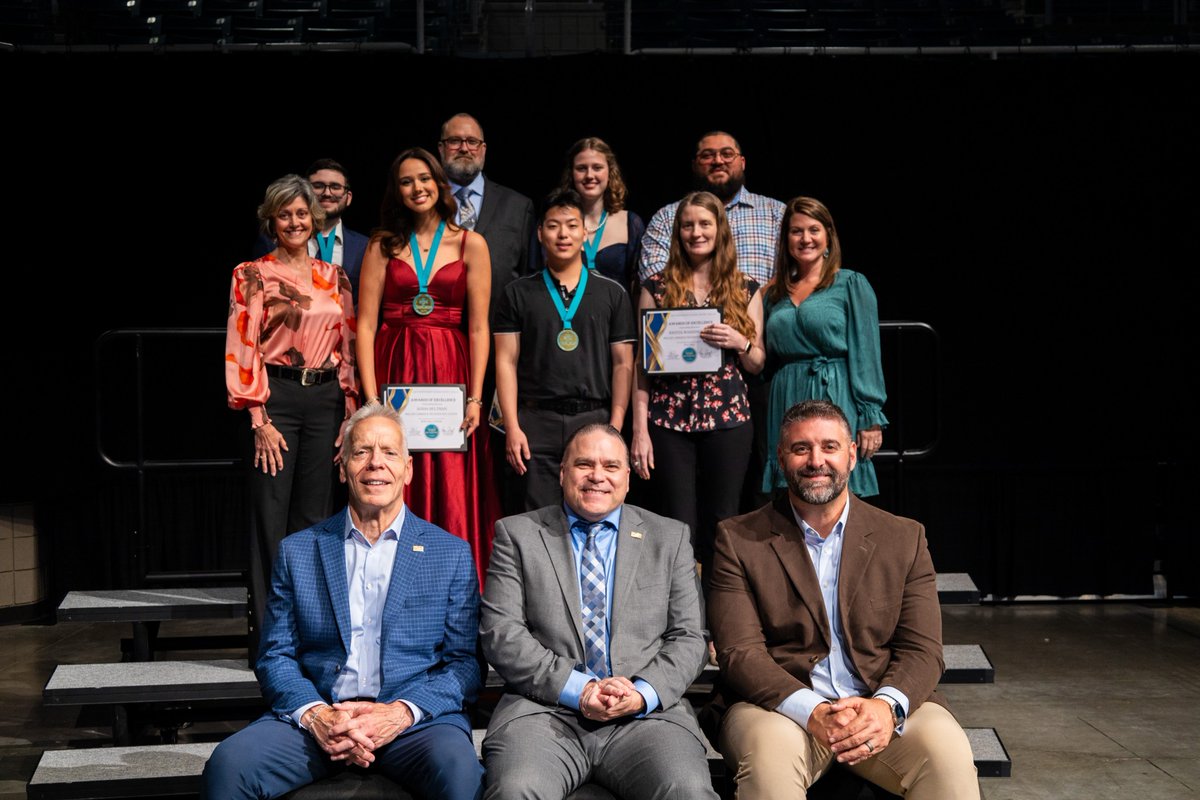 Congrats to our 2025 Katy ISD Student Excellence award winners from Miller Career &amp; Technology Center! These students were recognized for their outstanding achievements and chose a teacher they felt mentored them throughout their journey. We're proud of our students and teachers!