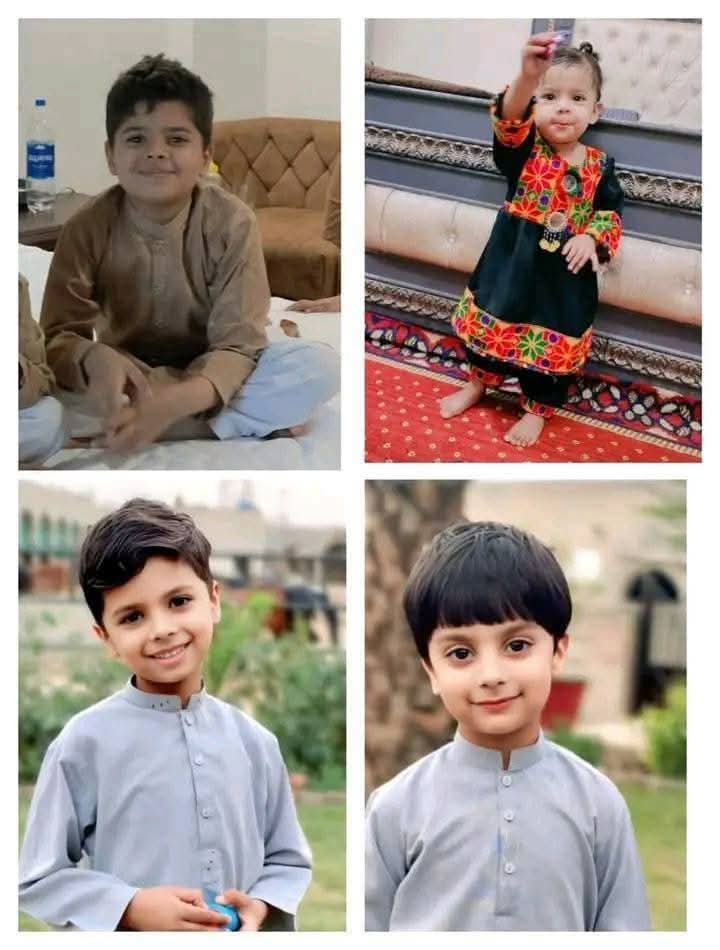 بہاولپور_حملے میں چار معصوم کلیاں جنت کی مکیں بن گئیں 💔