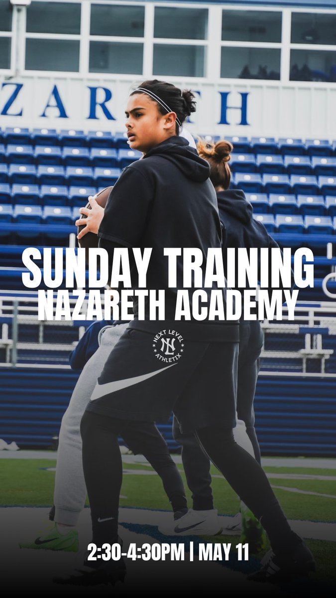 Next Level Athletix (@nxtlevelatx) on Twitter photo Pull up Sunday at <a href="/FootballNaz/">Nazareth Academy Football</a> turf for training from 2:30-4:30PM mailchi.mp/nxtlevelatx/rn… Pull up Sunday at <a href="/FootballNaz/">Nazareth Academy Football</a> turf for training from 2:30-4:30PM mailchi.mp/nxtlevelatx/rn…