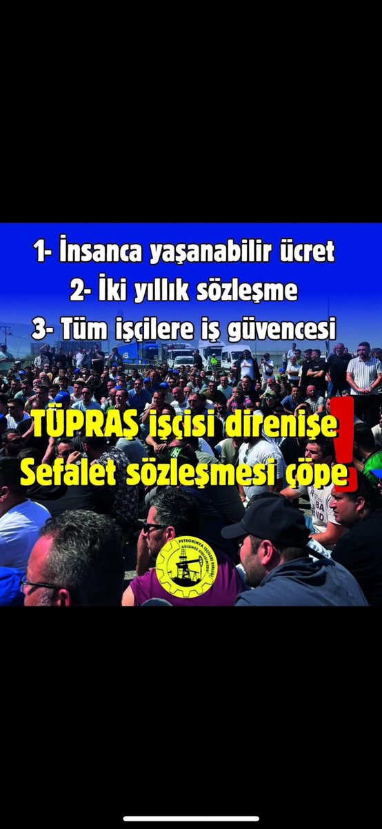 #tuprsiscisidireniyor