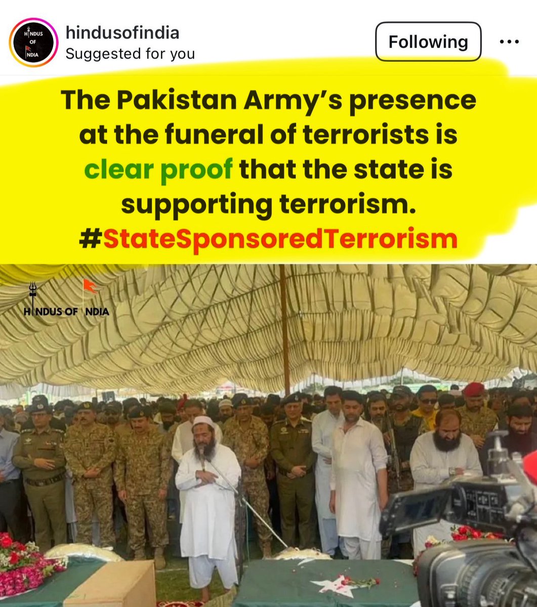 I repeat: Pakistan is a terrorist state.