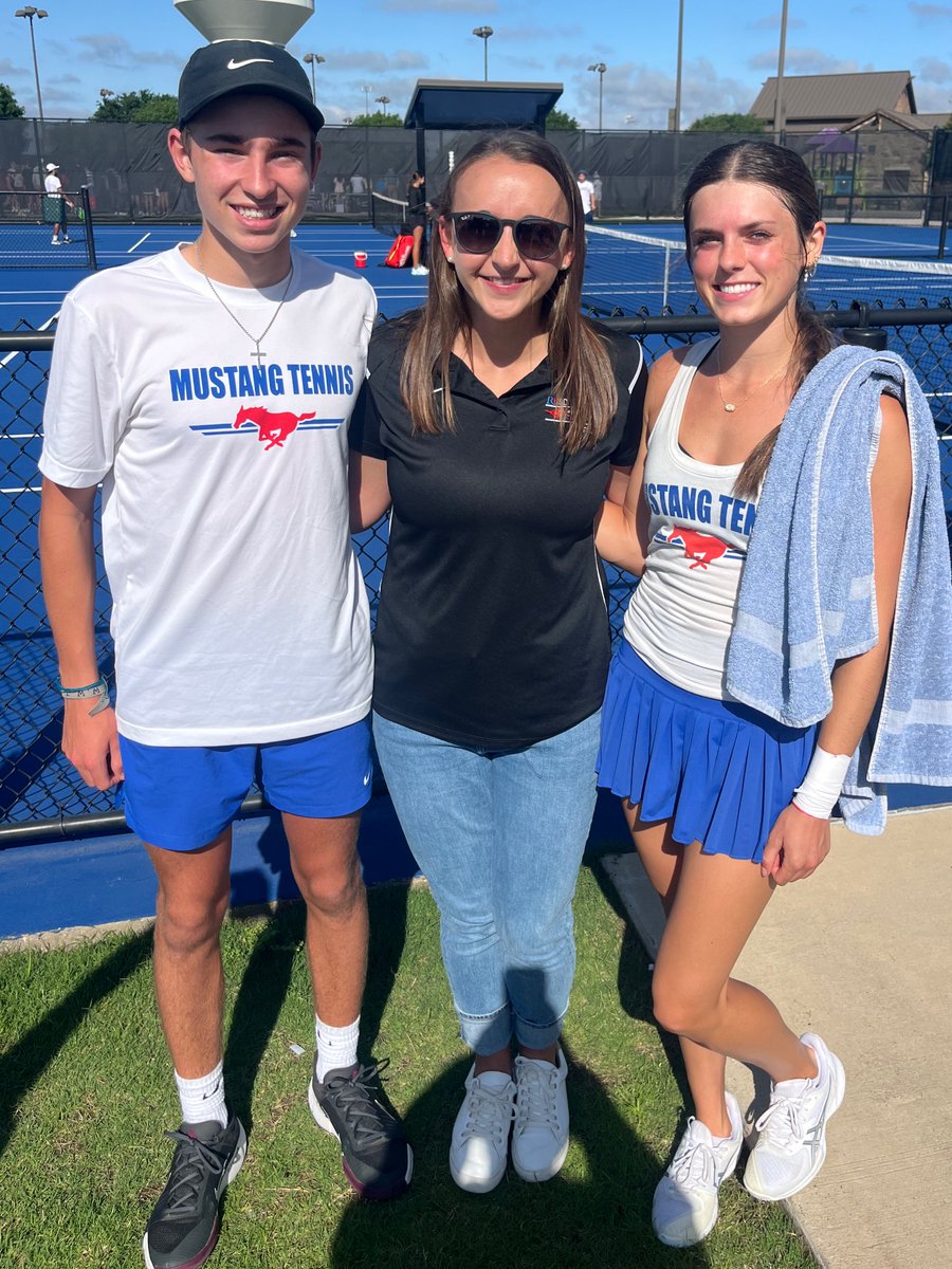 Enjoyed watching Regional tennis this morning! So proud of Lake Highlands, Richardson, and Pearce tennis teams for qualifying and proud of the way y’all played! Have missed coaching these two who have qualified for Regionals in ALL their sports this year!
