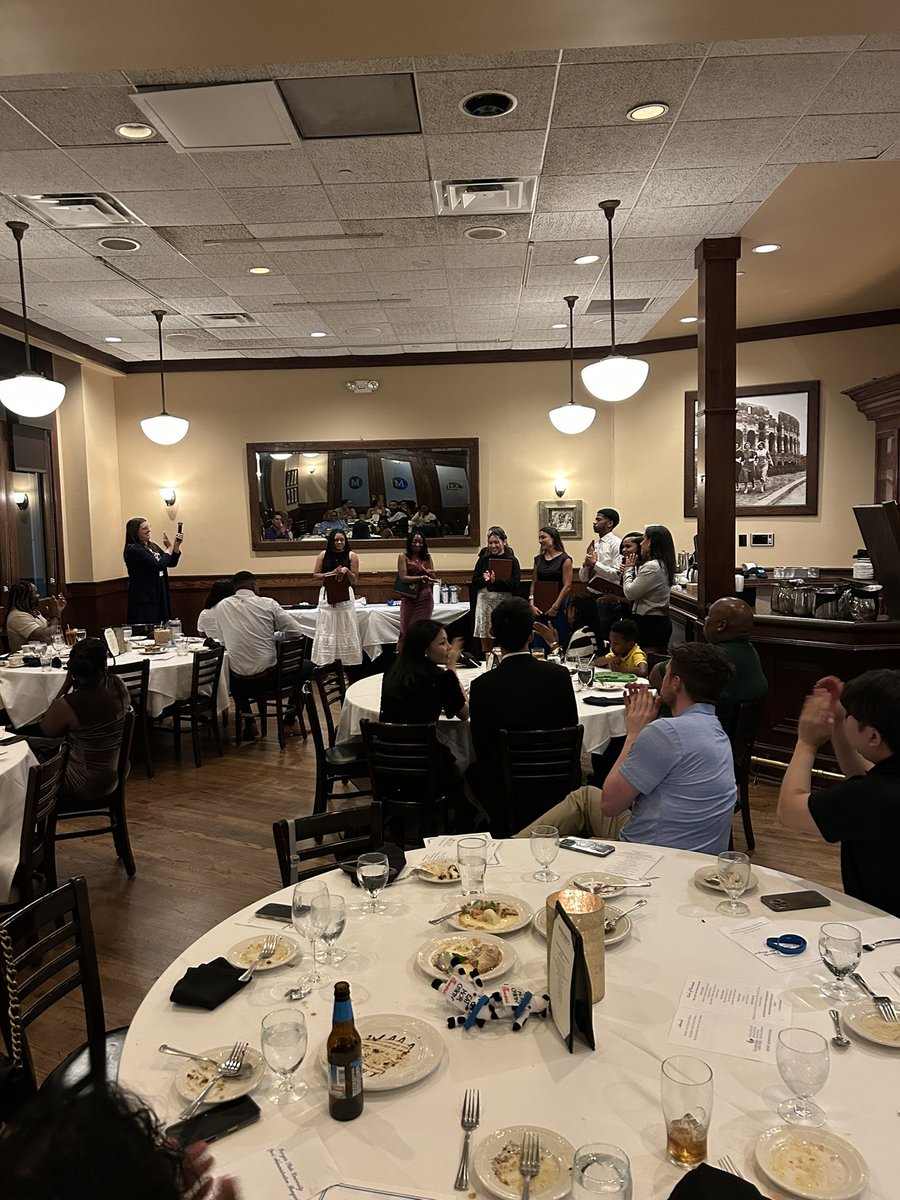 Last night, the Sport Administration Master’s program gathered to celebrate our spring graduates! It was a lovely night and a great opportunity to express our pride for this group! #GSUSportAdmin #TheStateWay