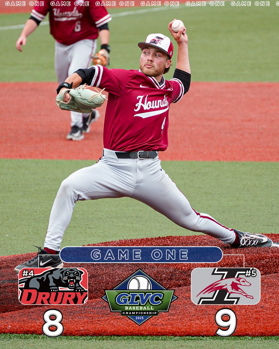 Great Lakes Valley Conference (@glvcsports) on Twitter photo <a href="/drurypanthers/">Drury Panthers</a> <a href="/DruryBaseball/">DRURY BASEBALL</a> 🏆⚾️ UINDY PREVAILS IN EXTRAS 😤
Luke Smock scored the game-winning run on a wild pitch, while Frankie Klemm shut down the Panthers in the final 2.1 innings to earn the win!
#GLVCbase | #GLVCchamps <a href="/drurypanthers/">Drury Panthers</a> <a href="/DruryBaseball/">DRURY BASEBALL</a> 🏆⚾️ UINDY PREVAILS IN EXTRAS 😤
Luke Smock scored the game-winning run on a wild pitch, while Frankie Klemm shut down the Panthers in the final 2.1 innings to earn the win!
#GLVCbase | #GLVCchamps