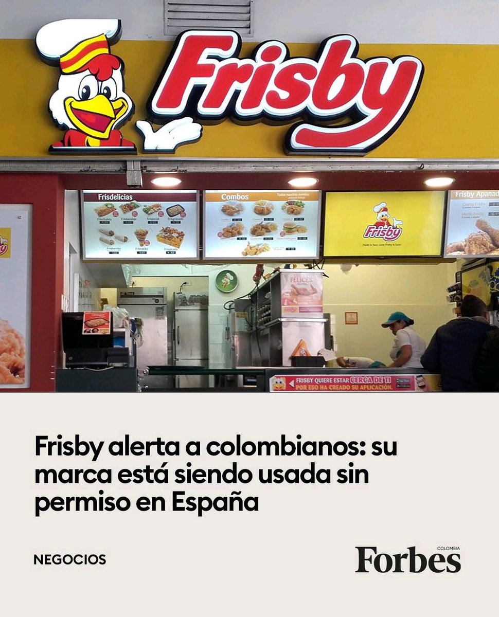 No contentos con robarnos el oro, ahora los españoles nos quieren robar a Frisby.