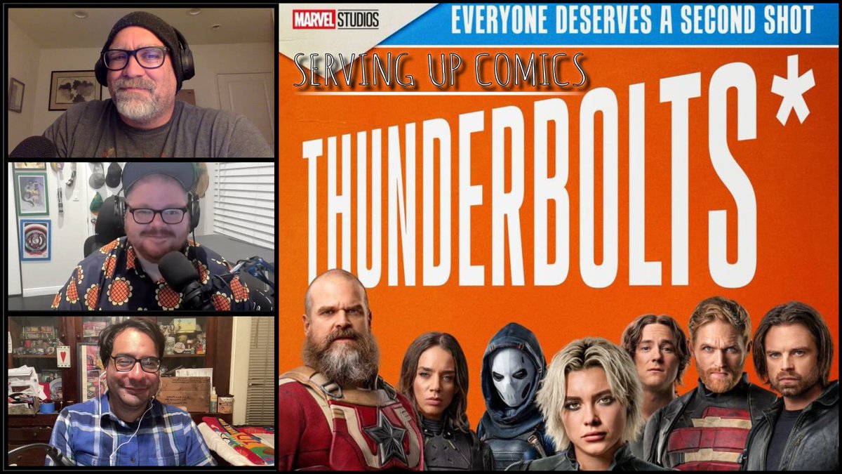 .<a href="/WeGotIssuesCast/">We Got Issues</a> join us to talk the  THUNDERBOLTS.

►YouTube: youtube.com/watch?v=l360C2…
►SoundCloud:  soundcloud.com/thewafflepress…
►Spotify:open.spotify.com/episode/28Xfna…
►iTunes:  podcasts.apple.com/us/podcast/the…