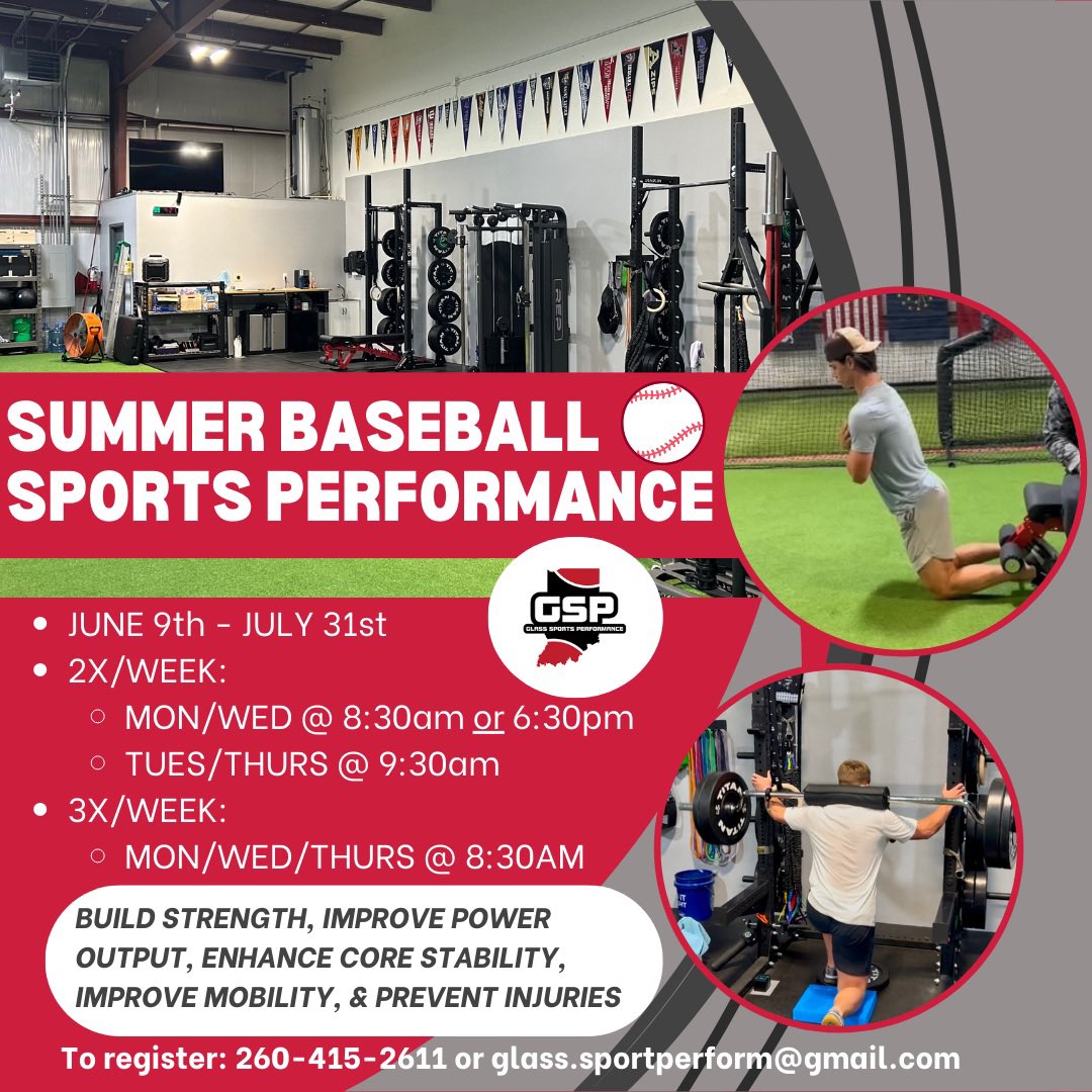 SUMMER Sports Performance Training!

Spots are filling up!
