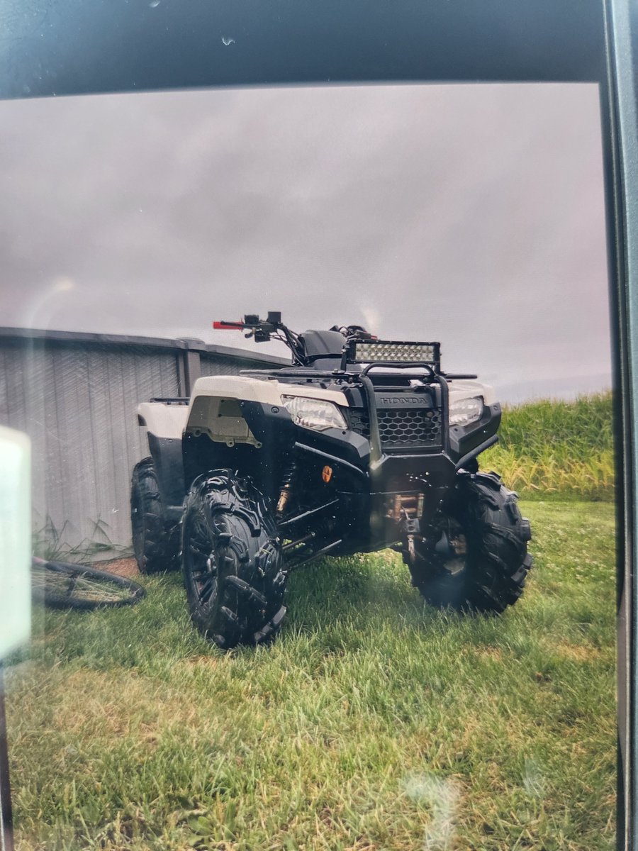 RCMPNB's tweet photo. Have you seen this stolen all-terrain vehicle? #Scoudouc https://t.co/bSKEXtDKRL https://t.co/AsGxn1iSTI