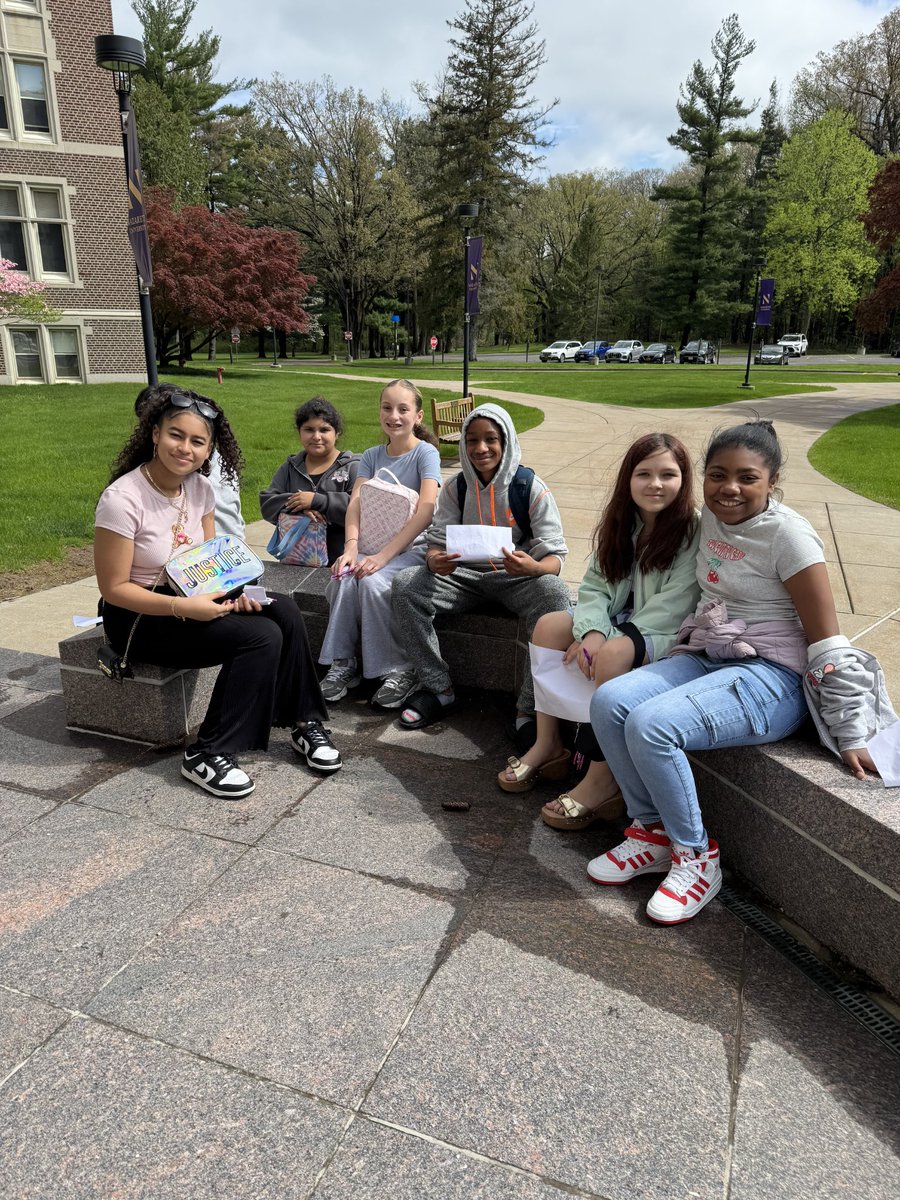 Thank you <a href="/NazGoldenFlyer/">Golden Flyer</a> for hosting our 6th grade students <a href="/greecearcadiams/">Greece Arcadia MS</a> they loved the dining hall and campus tour <a href="/13KarynP13/">Karyn Prior</a> <a href="/mrlumb/">Brian Lumb</a>
