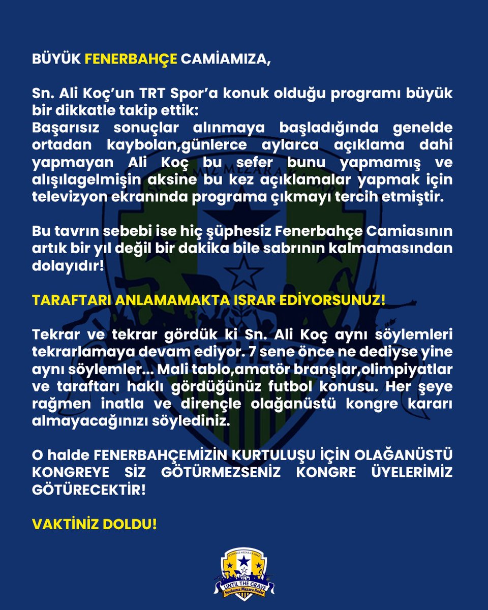 Artık yeter!
#Onurluolistifaet
#AliKocİstifa