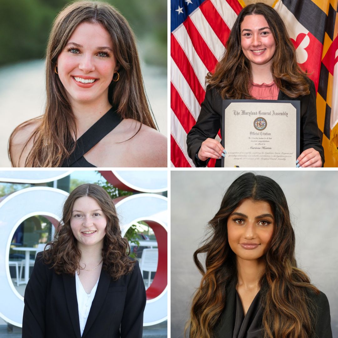 Gov't & Politics UMD (@umdgvpt) on Twitter photo Four <a href="/UMDGVPT/">Gov't & Politics UMD</a> students have been selected for the prestigious Maryland Public Service Scholars Program!
They’re among 10 UMD students chosen for paid, full-time summer internships in public service. Congrats to:
🔹 Molly Martin
🔹 Marissa Harris
🔹 Lily Haney
🔹 Laiba Nisar Four <a href="/UMDGVPT/">Gov't & Politics UMD</a> students have been selected for the prestigious Maryland Public Service Scholars Program!
They’re among 10 UMD students chosen for paid, full-time summer internships in public service. Congrats to:
🔹 Molly Martin
🔹 Marissa Harris
🔹 Lily Haney
🔹 Laiba Nisar