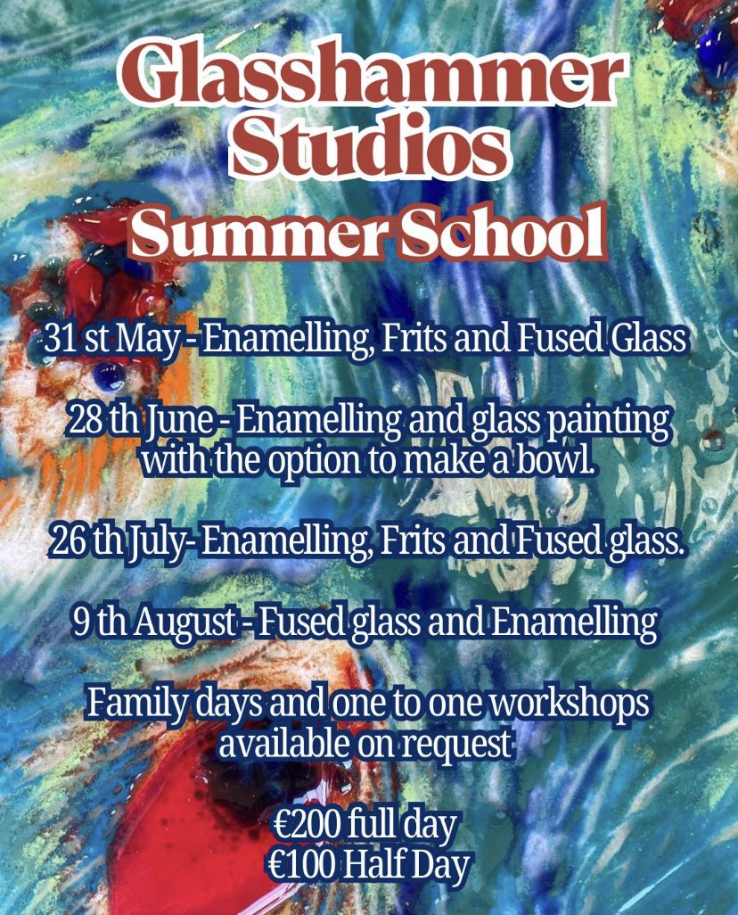 GlasshammerMOD's tweet photo. Join us this Summer, book directly in https://t.co/hGtG67ICTx 
Places limited 😎 https://t.co/DOcE8DQzJ4