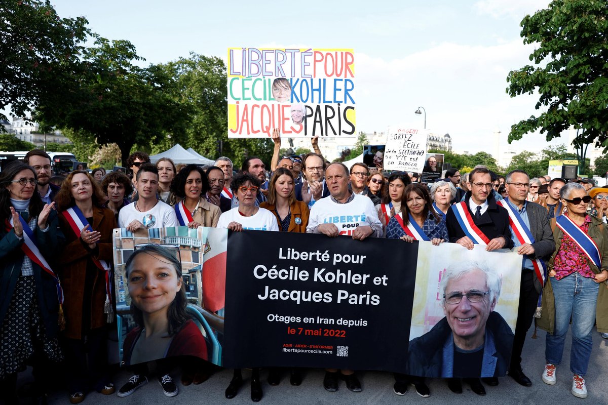 « Leurs conditions sont abominables » : Cécile Kohler et Jacques Paris, emprisonnés depuis trois ans en Iran
➡️ l.leparisien.fr/gQjF