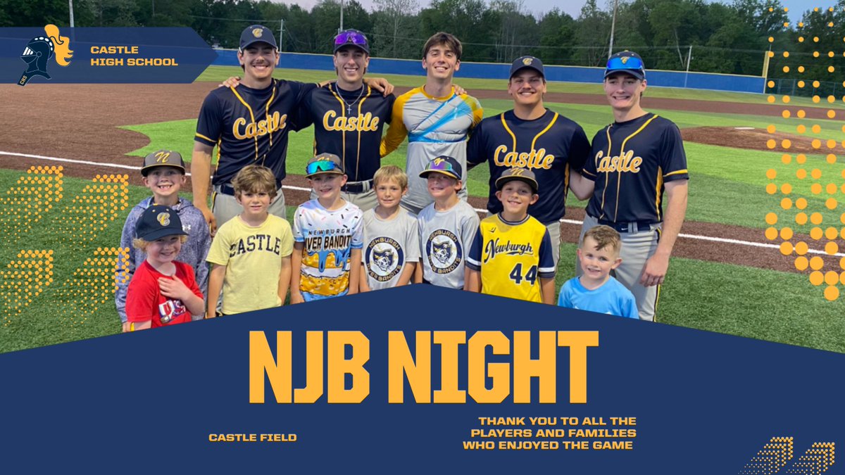 Young Knights hanging out with the older Knights!! <a href="/CastleAthletics/">Castle HS Athletics</a>