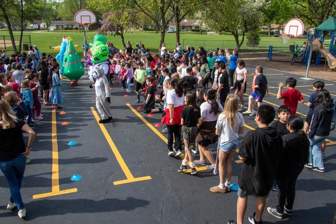 Julie Botkin (@juliebotkin) on Twitter photo ACES Day <a href="/D59Rupley/">Rupley Elementary</a>-All children exercising simultaneously! After a surprise race w some mystery racers, we had a dance party & showed good sportsmanship to earn the reveals. <a href="/CoachNowlan/">Shawn Nowlan</a> <a href="/IAHPERD/">IAHPERD Illinois Assoc for Health, PE, Rec & Dance</a>
๐ฃ shout out to racers, supportive admin, <a href="/DebbieKandefer/">Debbie Kandefer</a> for ๐ท & amazing team ACES Day <a href="/D59Rupley/">Rupley Elementary</a>-All children exercising simultaneously! After a surprise race w some mystery racers, we had a dance party & showed good sportsmanship to earn the reveals. <a href="/CoachNowlan/">Shawn Nowlan</a> <a href="/IAHPERD/">IAHPERD Illinois Assoc for Health, PE, Rec & Dance</a>
๐ฃ shout out to racers, supportive admin, <a href="/DebbieKandefer/">Debbie Kandefer</a> for ๐ท & amazing team