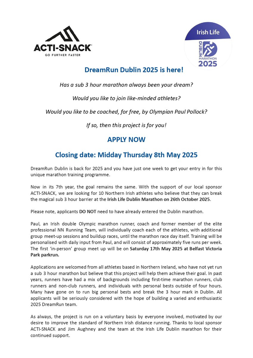 DreamRun Project tweet media