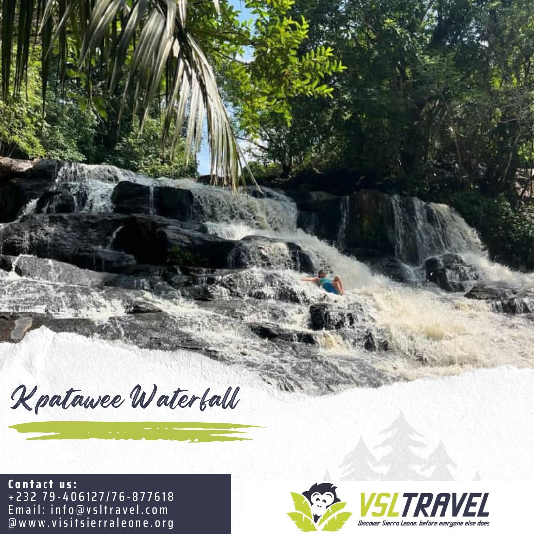 VisitSL's tweet photo. Waterfall Showdown: Kpatawee 🇱🇷 vs Mambo 🇸🇱
Two countries. Two cascades. One epic nature face-off.
As we've approached the rainy season, I bring to you two notable waterfalls from Sierra Leone🇸🇱 and Liberia 🇱🇷.
🌍 Who wins your heart?
🌊 #TeamMambo for wild hikes and thunderous falls?
Or
🌴 #TeamKpatawee for calm vibes and jungle serenity?
💬 Drop your pick in the comments and tag your travel buddy! 🌿🌊✨
#VSLTravels #VisitSierraLeone #DiscoverWestAfrica #KpataweeVsMambo #WaterfallDiaries #ExploreLiberia #ExploreSierraLeone #SaloneX