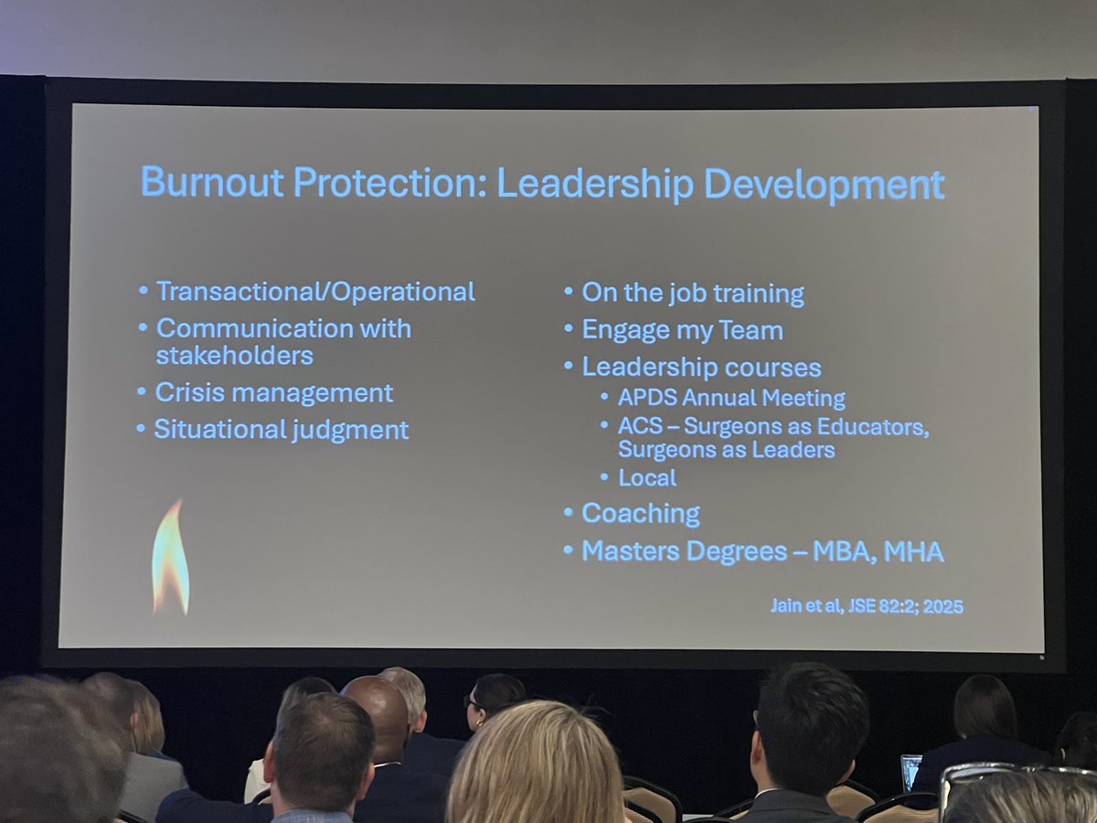 Lauren Geisel, MD (@lgeisel18) on Twitter photo Awesome talk by <a href="/jenchoi_iu/">Jennifer Choi</a> on burnout prevention for PDs. Such an inspiring discussion on leadership and camaraderie within surgery. <a href="/Surg_Education/">Association for Surgical Education</a> #APDS2025 Awesome talk by <a href="/jenchoi_iu/">Jennifer Choi</a> on burnout prevention for PDs. Such an inspiring discussion on leadership and camaraderie within surgery. <a href="/Surg_Education/">Association for Surgical Education</a> #APDS2025