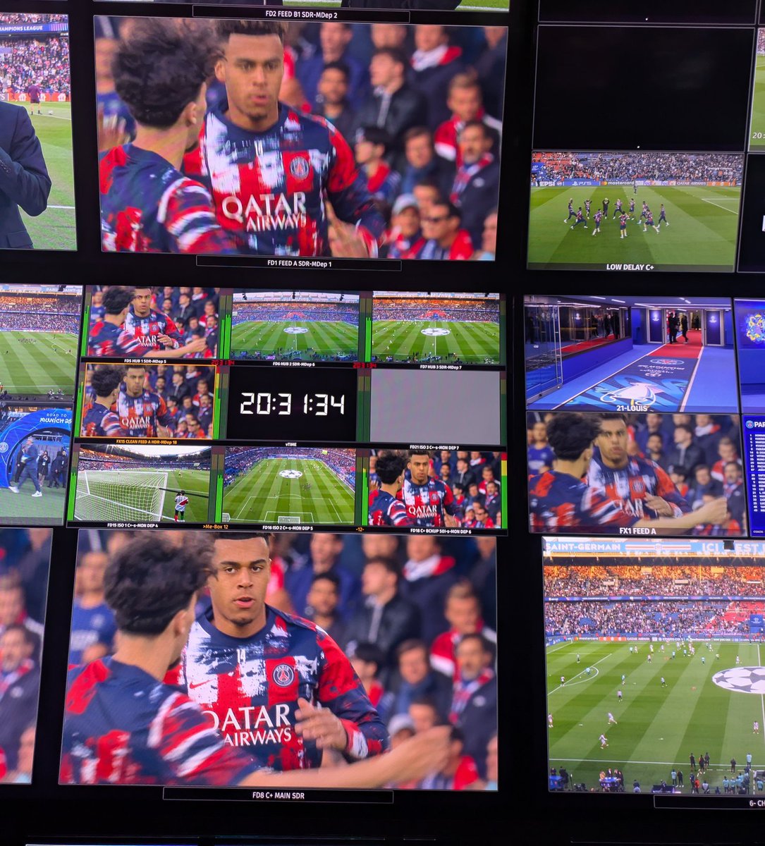 Elles sont où mes mascottes ?.... Bon match à tous ❤️