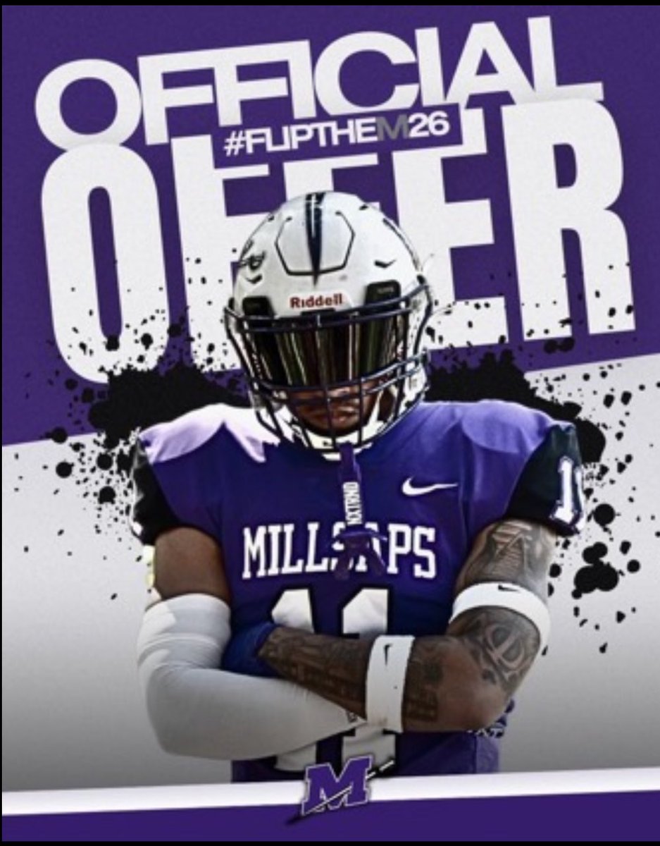 Eddie Bohne (@eddiebohne2007) on Twitter photo After a great conversation with <a href="/OLCoachCorrado/">Chris Corrado</a>
I would like to announce I have received my first offer to
Millsap college <a href="/LHPS_football/">LHPS Football</a> After a great conversation with <a href="/OLCoachCorrado/">Chris Corrado</a>
I would like to announce I have received my first offer to
Millsap college <a href="/LHPS_football/">LHPS Football</a>