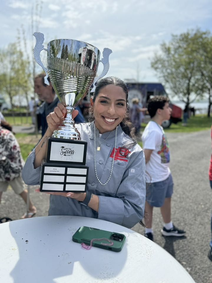 RIDeptEd's tweet image. ICYMI: On Saturday, RIDE hosted the second annual #MenuForSuccess Student Food Truck Roundup. Congratulations to @Eprovhighschool’s Townie Tailgate &amp;amp; @WPSBulldogs Highland Grille! See all the photos here: bit.ly/4jTZlNl