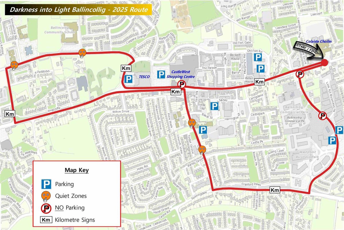 Darkness Into Light (@dilballincollig) on Twitter photo 3 more sleeps until Ballincollig Darkness into Light 2025. Walk will start Saturday morning at 4.15am in Colàiste Cholim. #dilballincollig2025 #DIL2025 #hope #support #PIETA #walktogether #ElectricIreland #community <a href="/colaistechoilm/">Coláiste Choilm</a> <a href="/balcsie/">Ballincollig Community School</a> <a href="/lecheilessb/">Le Chéile Secondary School Ballincollig</a> <a href="/BallincolligTT/">Tidy Ballincollig</a> 3 more sleeps until Ballincollig Darkness into Light 2025. Walk will start Saturday morning at 4.15am in Colàiste Cholim. #dilballincollig2025 #DIL2025 #hope #support #PIETA #walktogether #ElectricIreland #community <a href="/colaistechoilm/">Coláiste Choilm</a> <a href="/balcsie/">Ballincollig Community School</a> <a href="/lecheilessb/">Le Chéile Secondary School Ballincollig</a> <a href="/BallincolligTT/">Tidy Ballincollig</a>