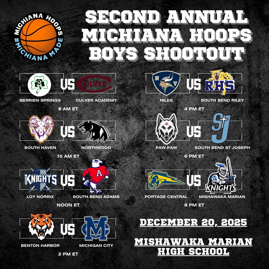 michianahoops (@michiana_hoops) on Twitter photo The second annual Michianahoops boys shootout is finalized and on the books. Ready to roll come December. π
<a href="/JohnRHarrell/">John Harrell</a> <a href="/TheDZoneBBall/">The D Zone Basketball</a> The second annual Michianahoops boys shootout is finalized and on the books. Ready to roll come December. π
<a href="/JohnRHarrell/">John Harrell</a> <a href="/TheDZoneBBall/">The D Zone Basketball</a>