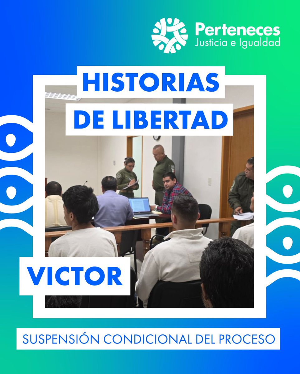 José Mario (@josemariomx) on Twitter photo Víctor Osvaldo tenía 37 años cuando fue detenido el 17 de abril de 2024, tras un altercado con la ley. Meses después, desde el penal, buscó el acompañamiento jurídico de <a href="/PertenecesAC/">Perteneces</a>. Al conocer su historia, soldador de oficio, sin antecedentes y con voluntad de cambio, Víctor Osvaldo tenía 37 años cuando fue detenido el 17 de abril de 2024, tras un altercado con la ley. Meses después, desde el penal, buscó el acompañamiento jurídico de <a href="/PertenecesAC/">Perteneces</a>. Al conocer su historia, soldador de oficio, sin antecedentes y con voluntad de cambio,