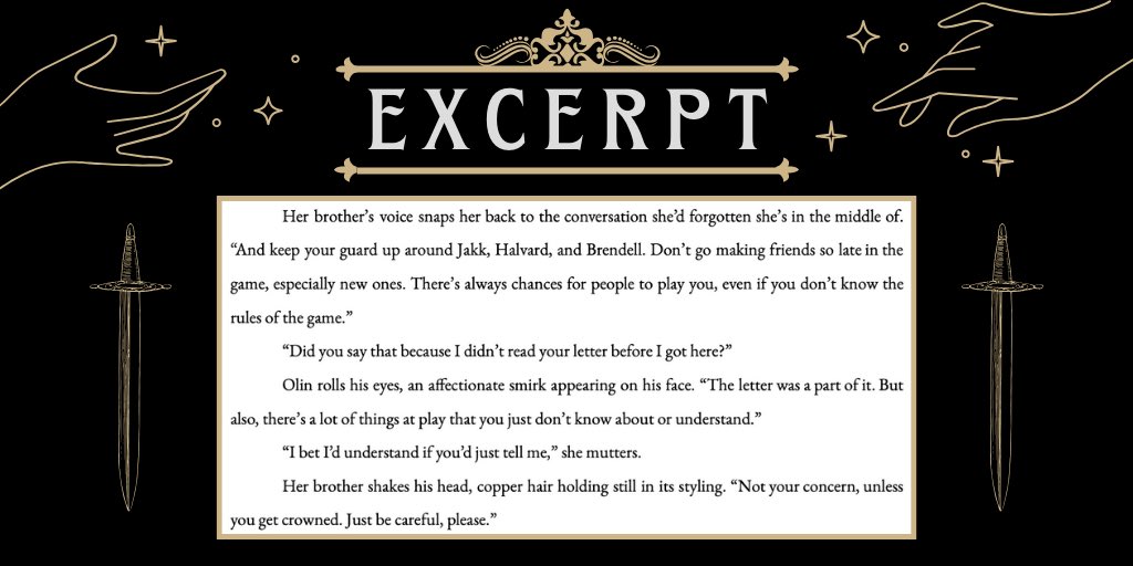 isntshelindsayy's tweet image. GRISHAVERSE X LIGHTLARK
In this fast-paced high fantasy, everybody wants something, and power is up for grabs. Winning favor among the Council is crucial, but the Bardaegan Trials are only beginning. Is risking it all worth it?
#QuestPit #W #A #F