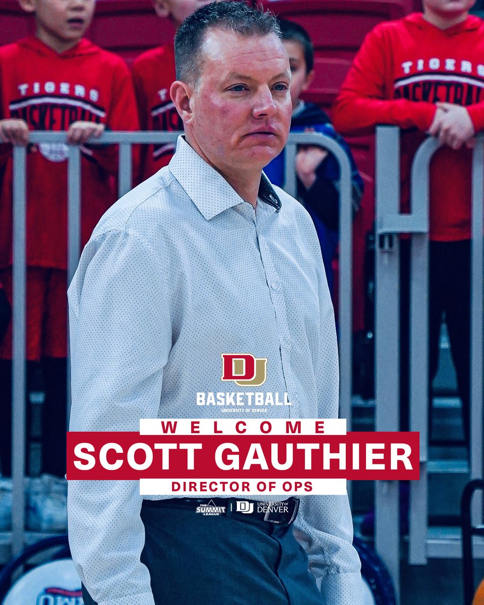 Denver Men's Basketball (@du_menshoops) on Twitter photo Excited to welcome <a href="/coachGstl/">Scott Gauthier</a> to our staff as the Director of Basketball Operations.
✍️: bit.ly/42KkbJ0
#GoPios Excited to welcome <a href="/coachGstl/">Scott Gauthier</a> to our staff as the Director of Basketball Operations.
✍️: bit.ly/42KkbJ0
#GoPios