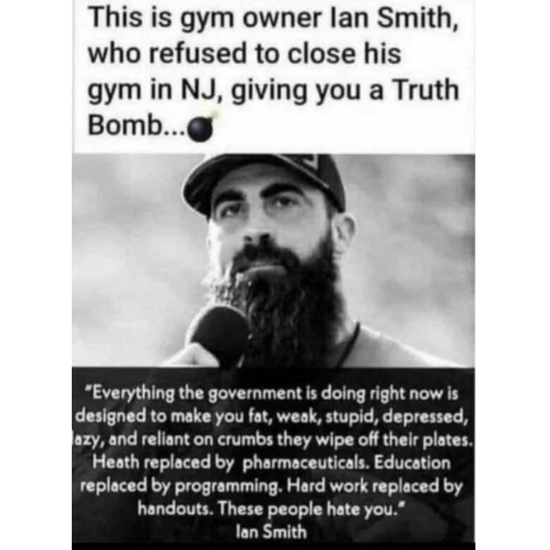 gwpro's tweet image. This was the guy who defied #lockdowns during the #pandemic.  #courage #truth #US #agenda #politics #control #optout #freedom