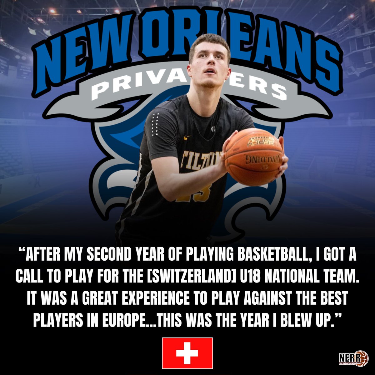 New England Recruiting Report NERRHoops (@nerrhoops) on Twitter photo Just a few weeks ago, <a href="/TiltonBVHoops/">Tilton BV Basketball</a> forward Enzo Boudouma announced his commitment to the University of New Orleans.
The high upside forward is still in the early stages of his game, as he started playing basketball at 15 years old.
More on his story: newenglandrecruitingreport.com/in-the-news/fr… Just a few weeks ago, <a href="/TiltonBVHoops/">Tilton BV Basketball</a> forward Enzo Boudouma announced his commitment to the University of New Orleans.
The high upside forward is still in the early stages of his game, as he started playing basketball at 15 years old.
More on his story: newenglandrecruitingreport.com/in-the-news/fr…