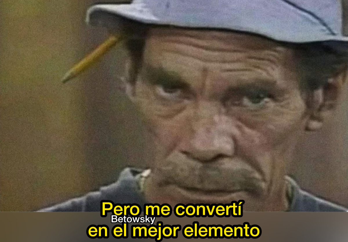 soybetowsky's tweet photo. Supuestamente sólo iba a trabajar 3 meses y me iba a salir https://t.co/h1ZUJwvQXn