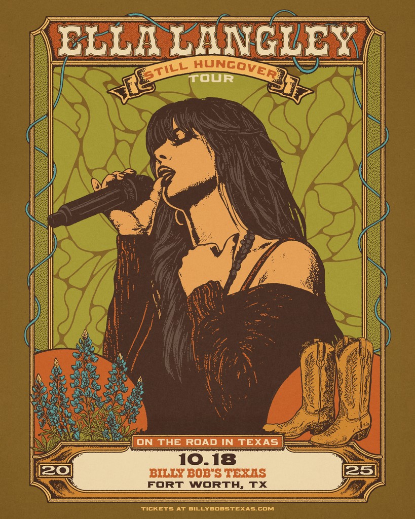 Billy Bob's Texas (@billybobstexas) on Twitter photo JUST ANNOUNCED 🤩
<a href="/ellalangleymsic/">Ella Langley</a> is headed to the World's Largest Honky Tonk on Saturday, October 18.
Tickets go on sale THIS FRIDAY at 10 AM CST! JUST ANNOUNCED 🤩
<a href="/ellalangleymsic/">Ella Langley</a> is headed to the World's Largest Honky Tonk on Saturday, October 18.
Tickets go on sale THIS FRIDAY at 10 AM CST!