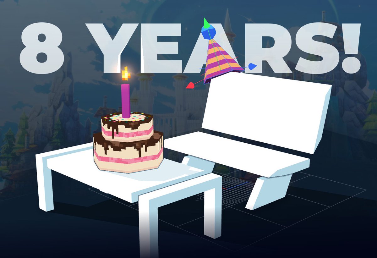 Blockbench celebrates its 8th birthday today!
Can you believe it has been 8 years already?

What is your favorite project that you have created with Blockbench?