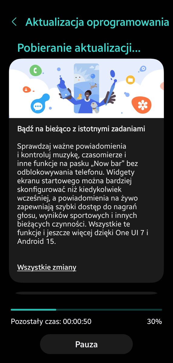 jacekjohnny's tweet image. Android 15 s22+ eux #ui7 #android15