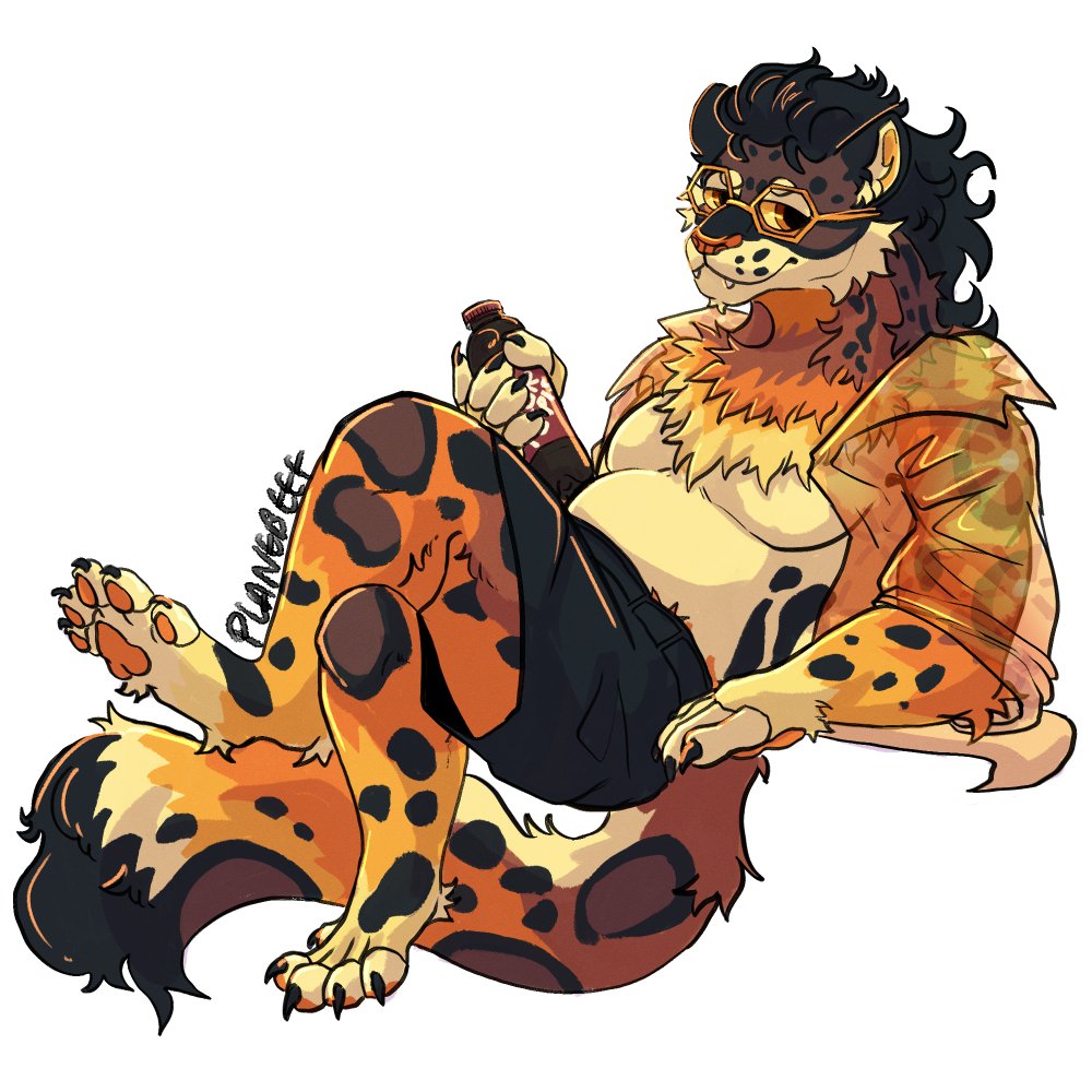 thread of some recent c/mm work, all for 🟦☁️ clients

@/himboprime 's clouded leopard fursona