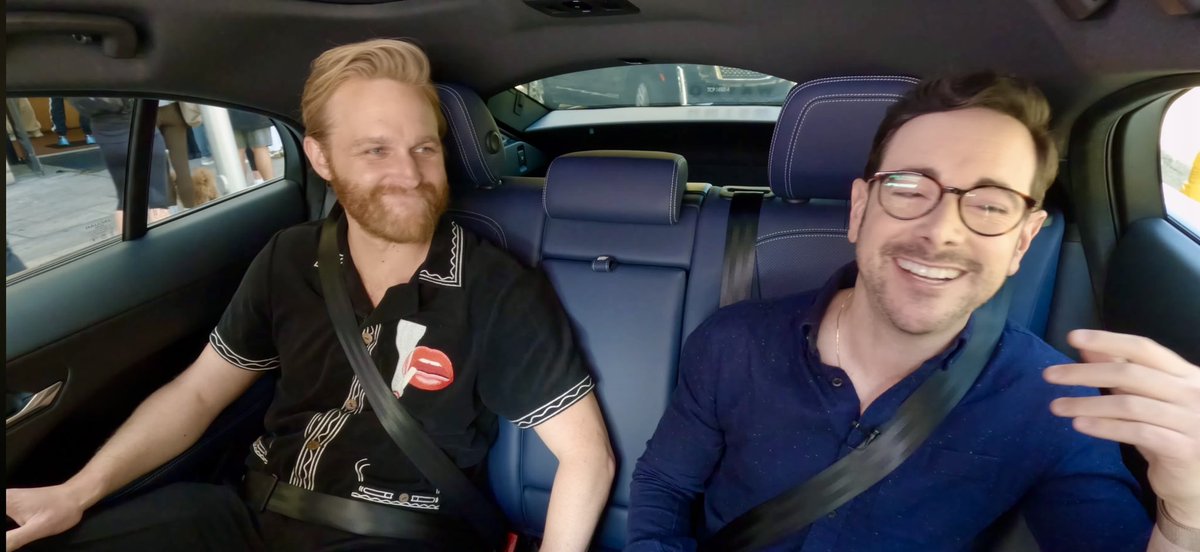 The latest episode of my talk show #Driven by <a href="/Waymo/">Waymo</a> is live with #Thunderbolts and #TheNewAvengers star #WyattRussell! <a href="/MarvelStudios/">Marvel Studios</a> <a href="/Disney/">Disney</a> 
Watch here: youtu.be/bvV9cxJheNk?si…
