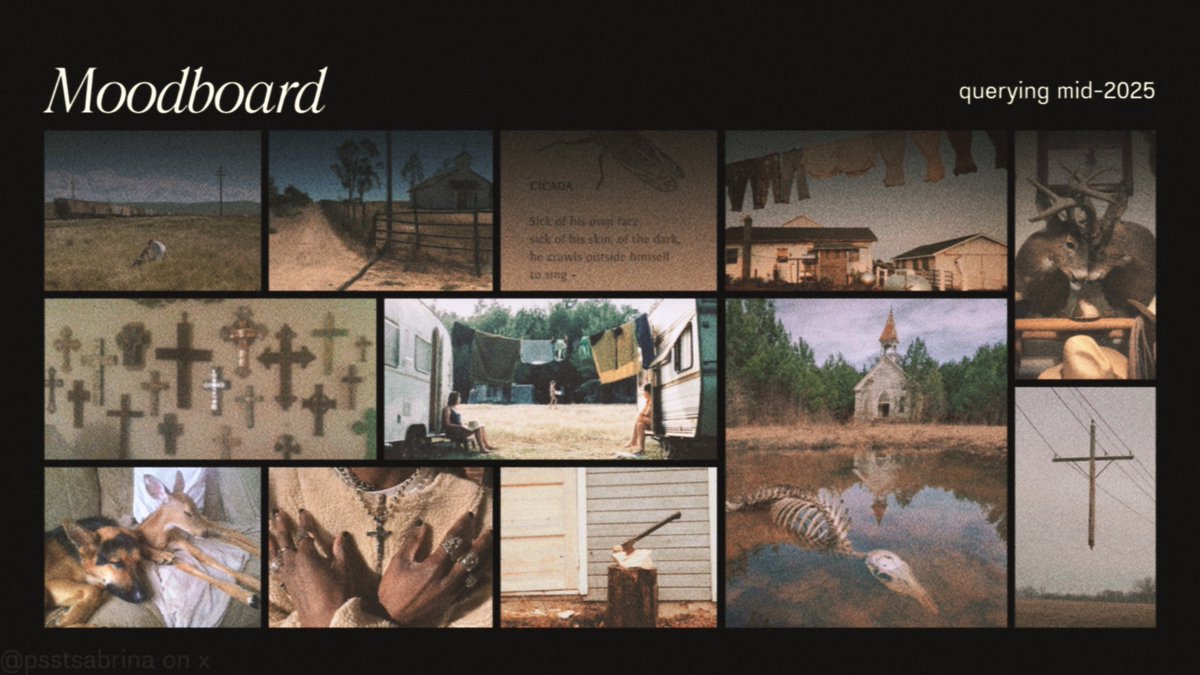 psstsabrina's tweet image. SING UNBURIED SING × REVELATOR
🎞️ rural Southern Gothic
⚰️ character-driven horror
🪵 queer & Black cast
🍂 soundtracked by Ethel Cain
🧺 rot/decay as metaphor
🎻 sooo much yearning
#QuestPit #A #H #R #W