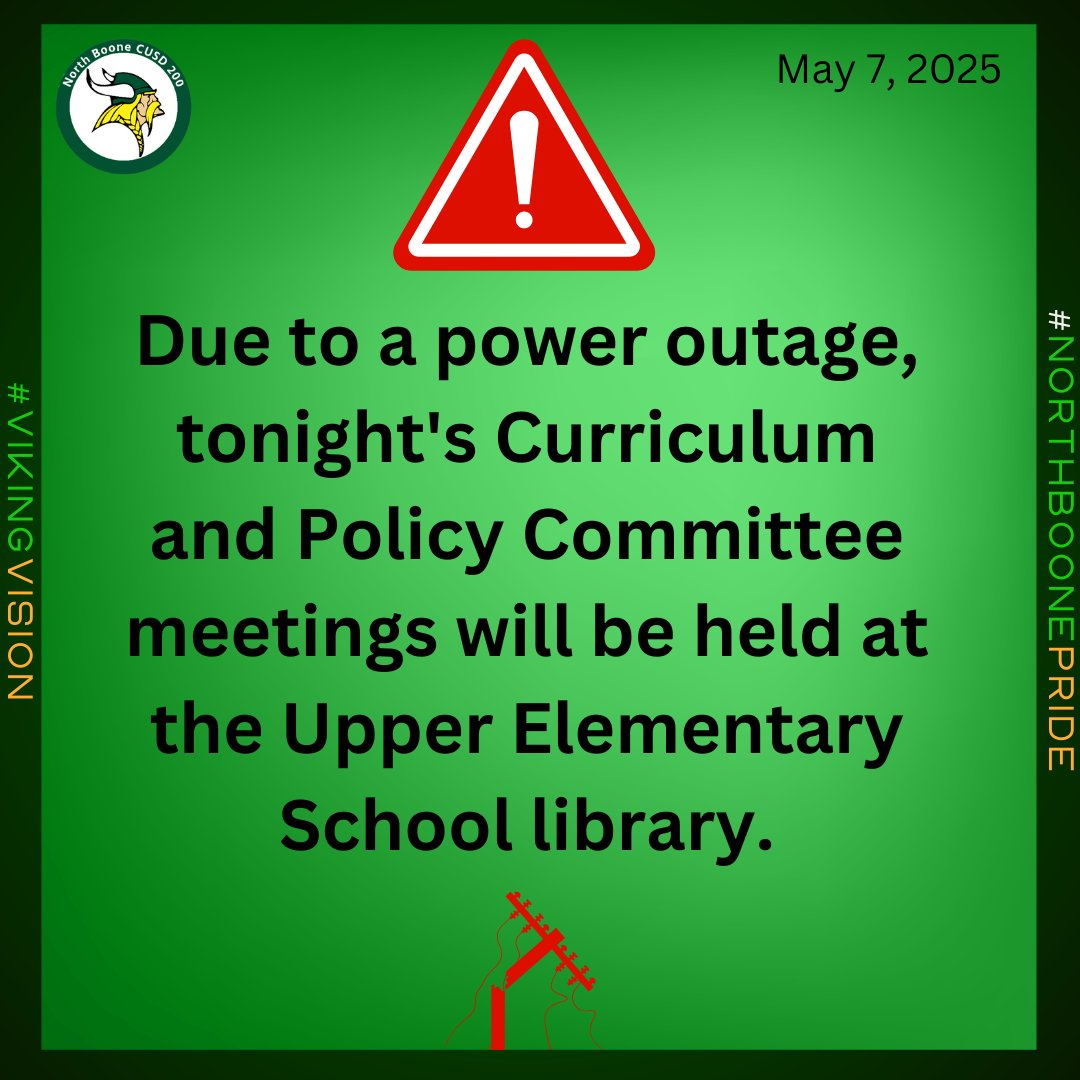Tonight's committee meetings (May 7, 2025) have been moved to the Upper Elementary School Library.
6200 N Boone School Rd, Poplar Grove, IL 61065
