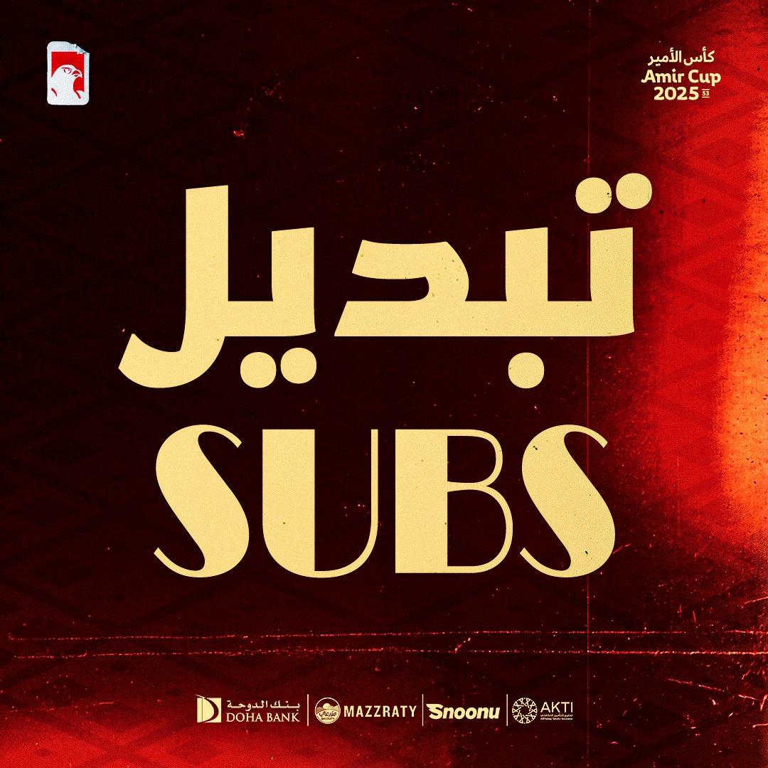 alarabi_club's tweet photo. 86' تبديل خروج عبدالله السليطي و يزن النعيمات ودخول إسحاق الحاج وشادي رمزي 
#العربي 1 - 2 الشمال

دور الـ16 | #كأس_الأمير 🏆 https://t.co/noKRq4P03W