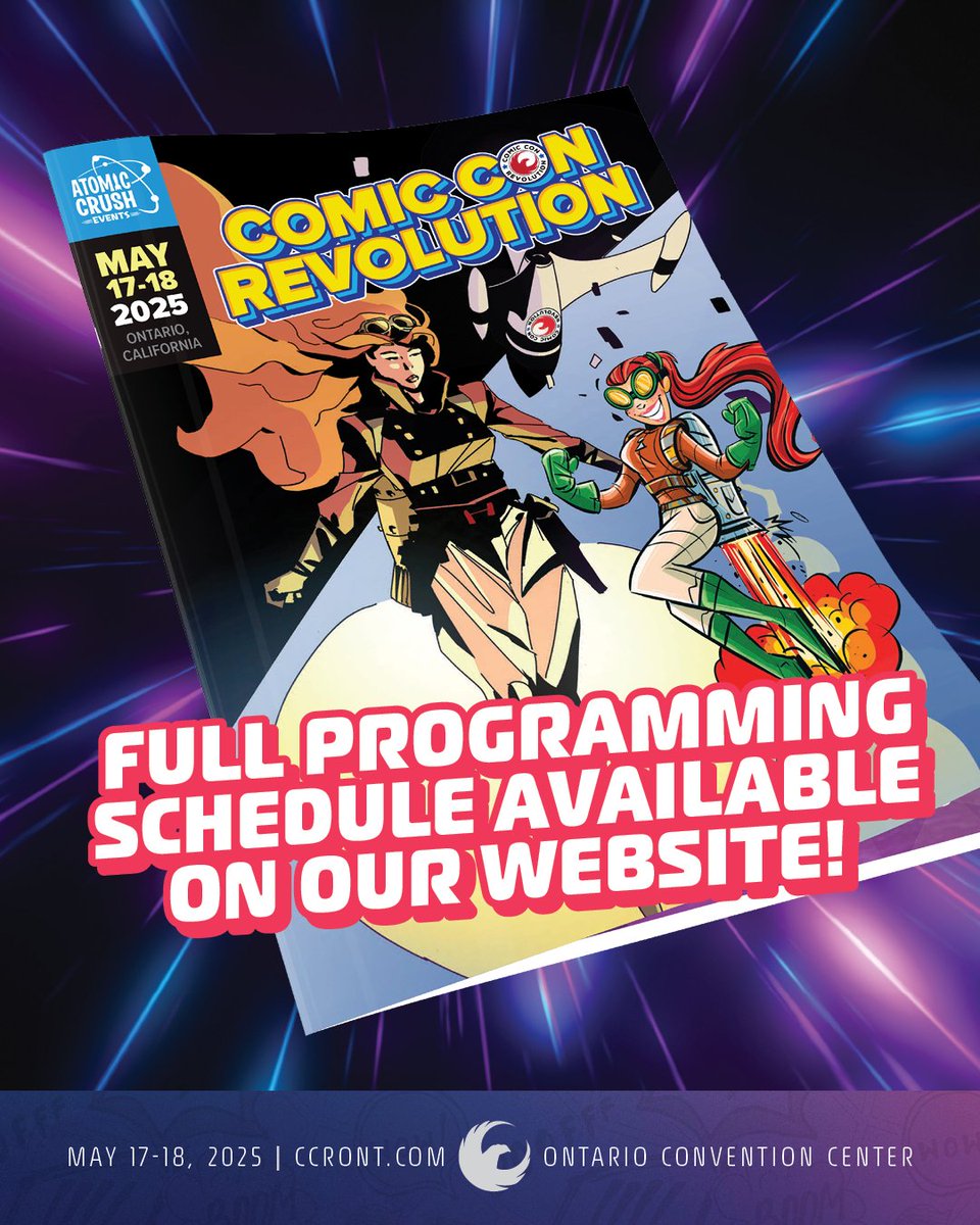 Prepare for CCR by downloading our 2025 program guide. Schedules, guest list, maps, and more vital info to maximize your convention time. Plus, it's always there, no cell drop worries.

qrco.de/ccr25