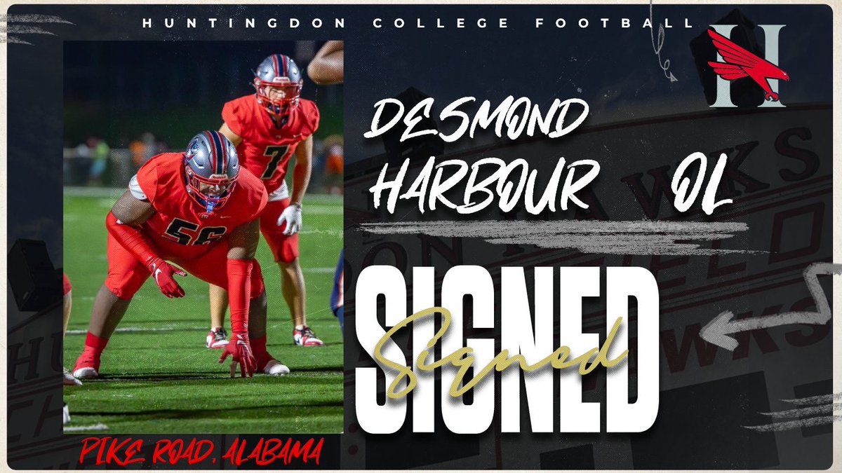 Welcome to the nest, Desmond Harbour! 

OL from Pike Road, AL! #WHOOP
