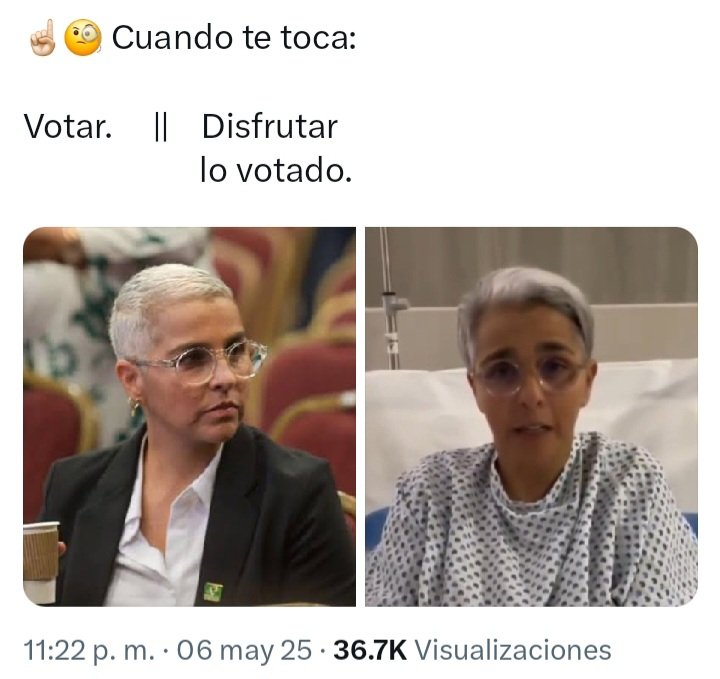 La Mafia del Poder (@lamafiadelpower) on Twitter photo ☝🏻🧐 No acostumbro explicar tuits pero los veo muy confundidos así que haré una excepción:
Esta persona <a href="/Federicaq/">Fede Quijano</a> cobraba como diputada federal del Verde y votaba "sin cambiarle una coma" a todo lo que mandara AMLO.
La 4T destruyó el sistema de salud público -no es una ☝🏻🧐 No acostumbro explicar tuits pero los veo muy confundidos así que haré una excepción:
Esta persona <a href="/Federicaq/">Fede Quijano</a> cobraba como diputada federal del Verde y votaba "sin cambiarle una coma" a todo lo que mandara AMLO.
La 4T destruyó el sistema de salud público -no es una