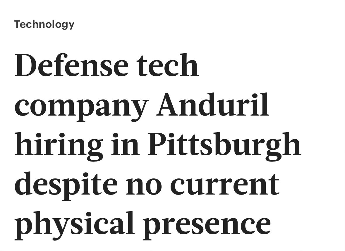 Columbus now Pittsburgh? 👀