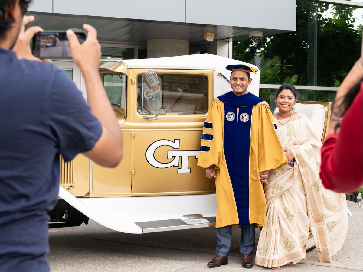 GTCSE's tweet photo. Under the glow of stadium lights and camera flashes, the Class of 2025 made their mark! Here are some of our favorite shots from a dazzling Spring Commencement weekend! 📸✨
Congratulations, #GT25! You are ready to make a difference in our world! 🎓🐝🌎
#RamblinOn #ClassOf2025 https://t.co/8X51qIUuNL