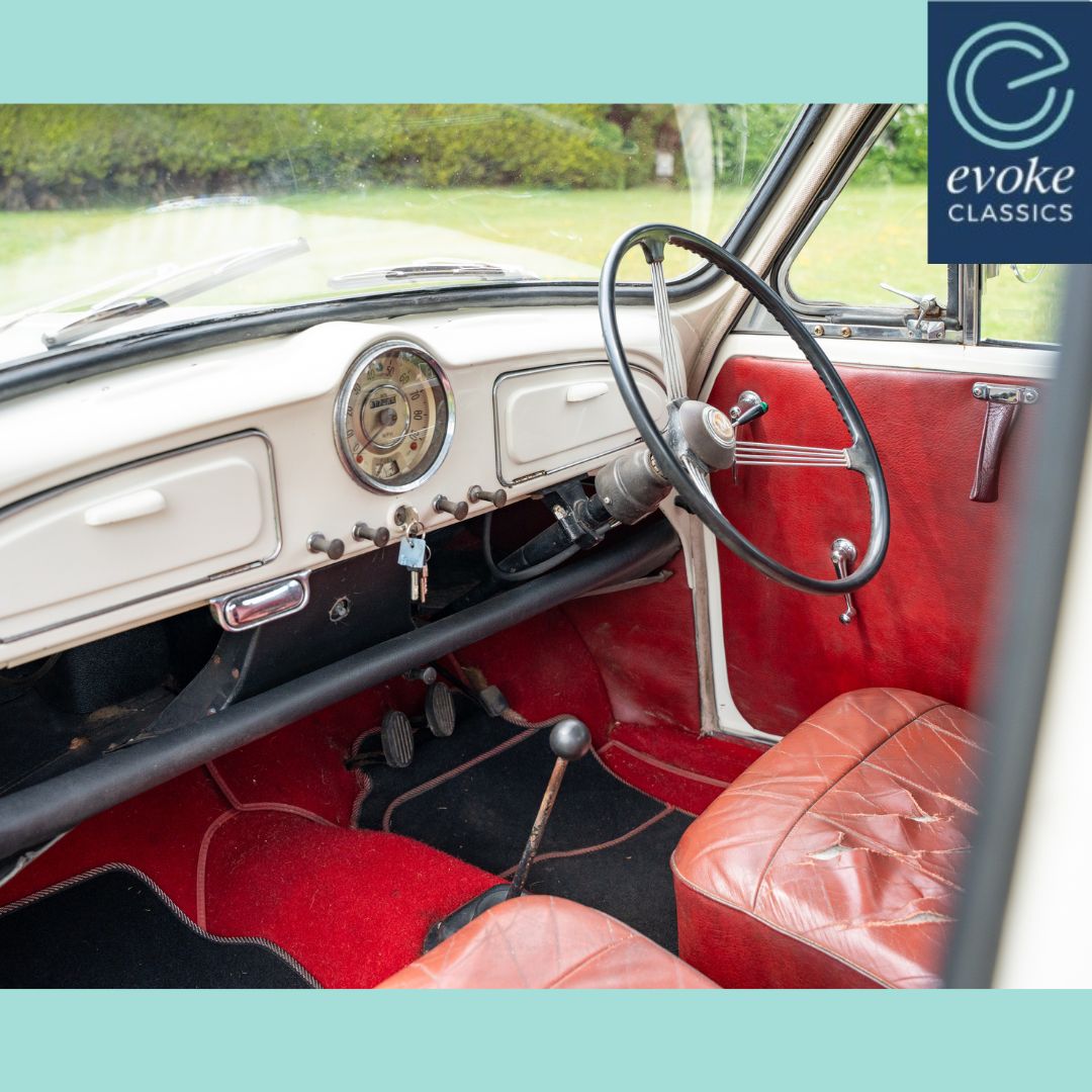 EvokeClassics's tweet photo. LIVE AT AUCTION
1959 Morris Minor 1000 Convertible
https://t.co/1l04ed2KEt
Factory built convertible
Heritage Certificate
MOT’d until 21st April 2026
2 former keepers
Restored in 2005
HPI Clear
#MorrisMinor #Moggy #Minor1000 #MinorConvertible https://t.co/vQPzGQnMVr